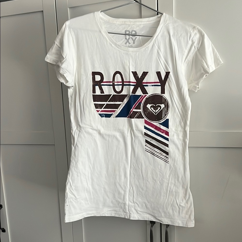 Roxy White Graphic T-Shirt